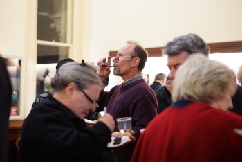 Firm post-concert hospitality