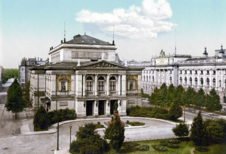 Gewandhaus, Leipzig, ca. 1900