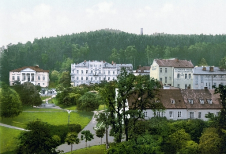 Ferdinandstrasse, Marienbad, 1900